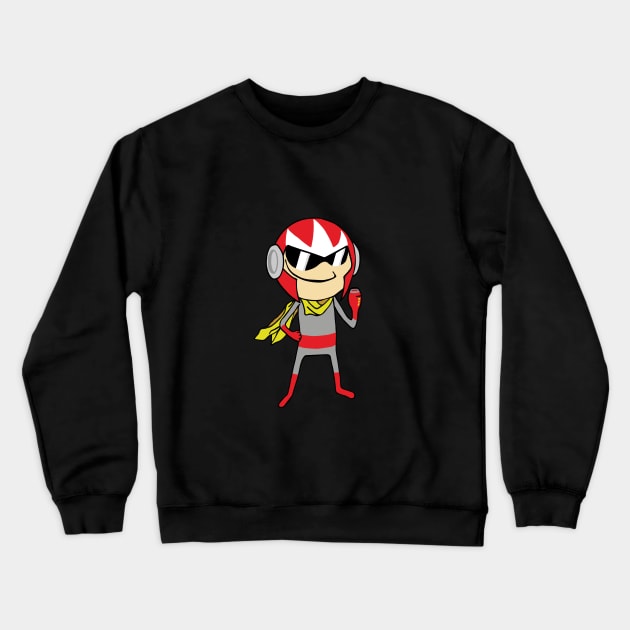 Protoman Crewneck Sweatshirt by alexcutter